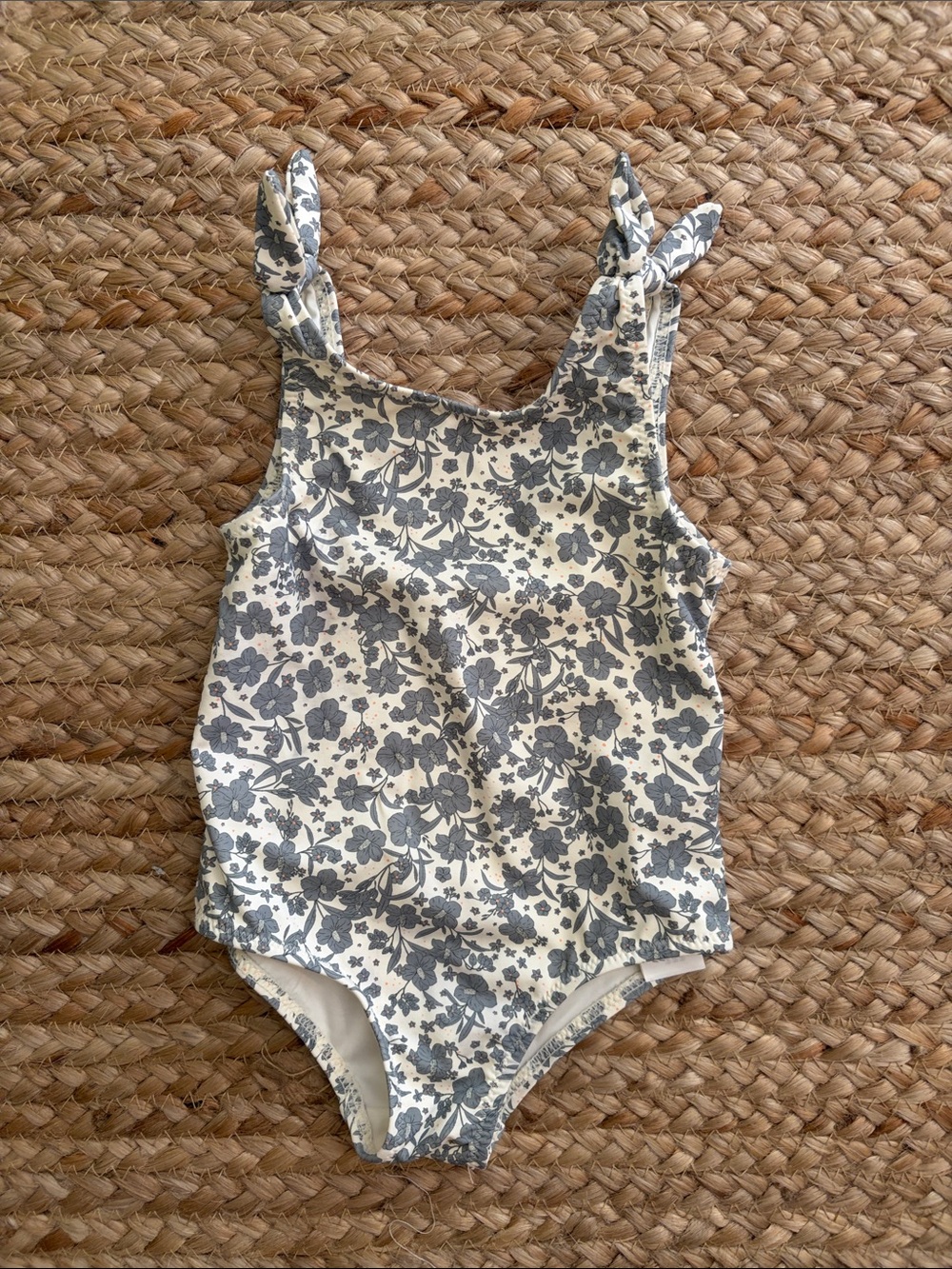 Zara Home baby girl floral one piece swim